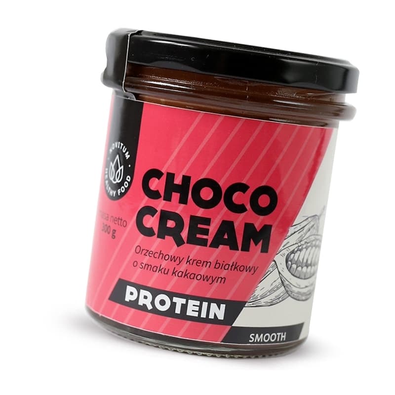 Krem Orzechowy Białkowy WPC 80 Choco Cream Protein Smooth