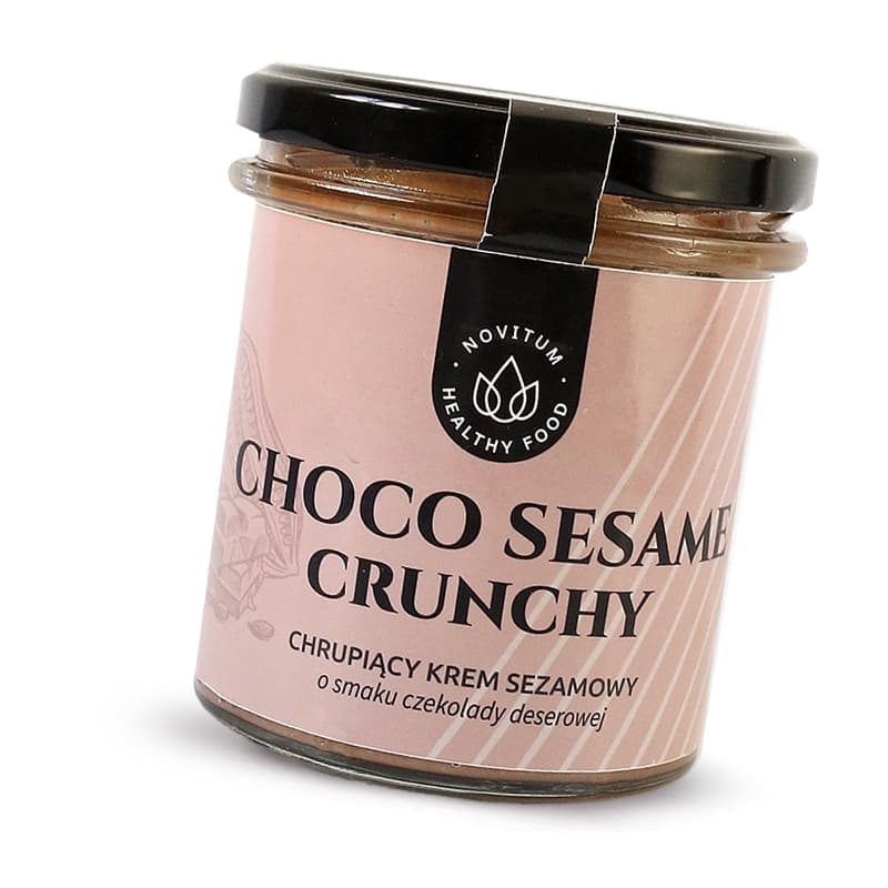Chrupiący Krem Sezamowy o Smaku Kakowym Keto