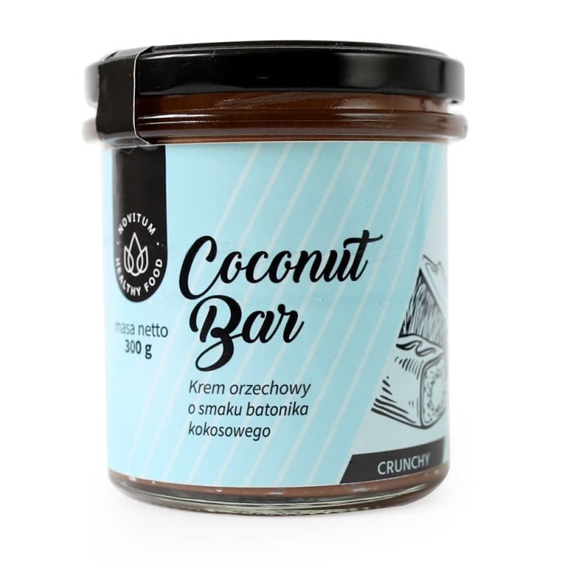 Krem Orzechowy Coconut Bar Crunchy