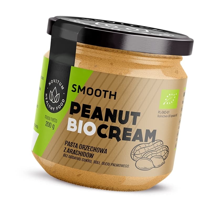 Ekologiczny Krem Orzechowy Arachidowy Smooth BIO
