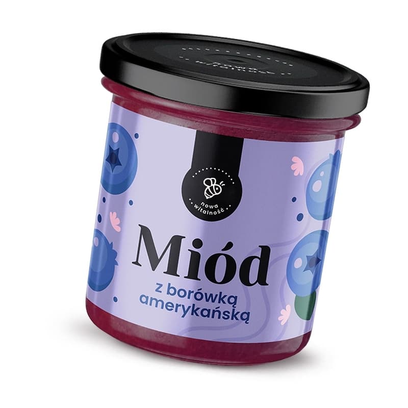 Miód z Borówką Amerykańską