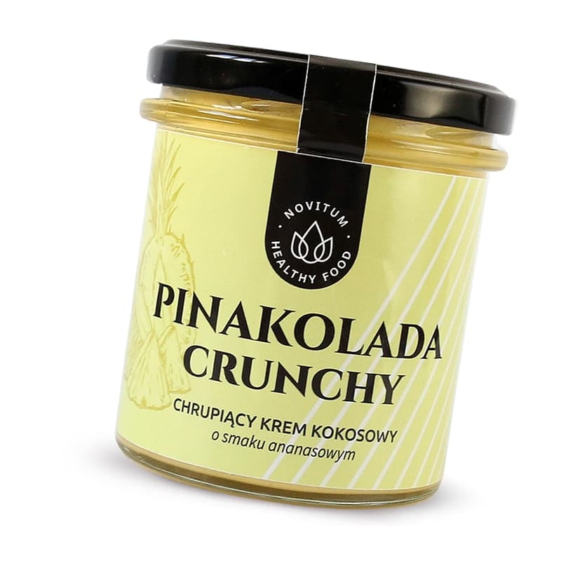 Chrupi膮cy Krem Kokosowy o Smaku Ananasowym Pinakolada Crunchy Keto